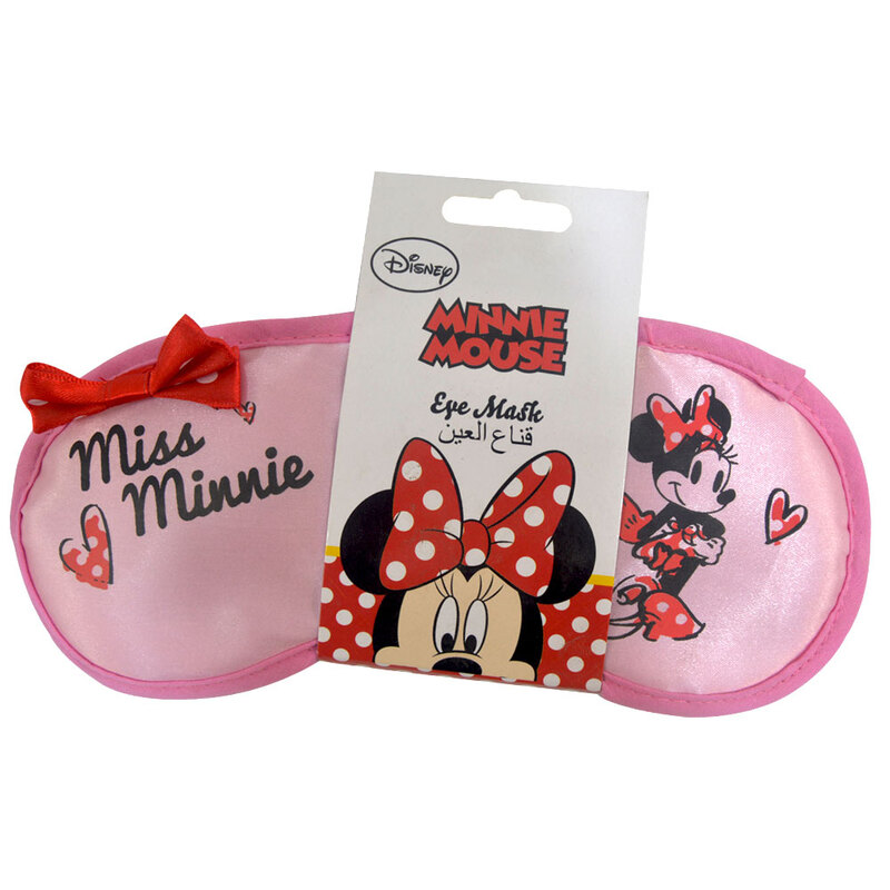 Poplar Linens Miss Minnie Eye Mask For Kids Unisex, Pink