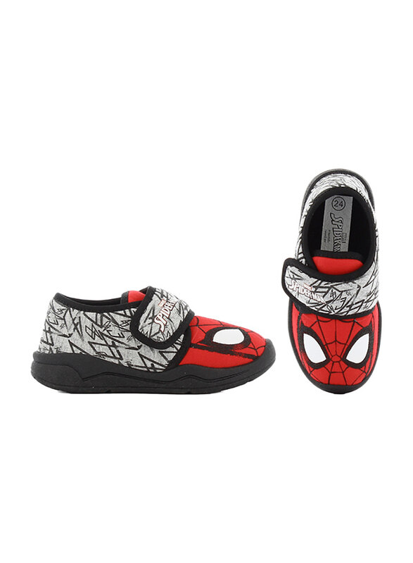 

Marvel Spiderman Velcro Strap Shoes, 27, Red/Grey