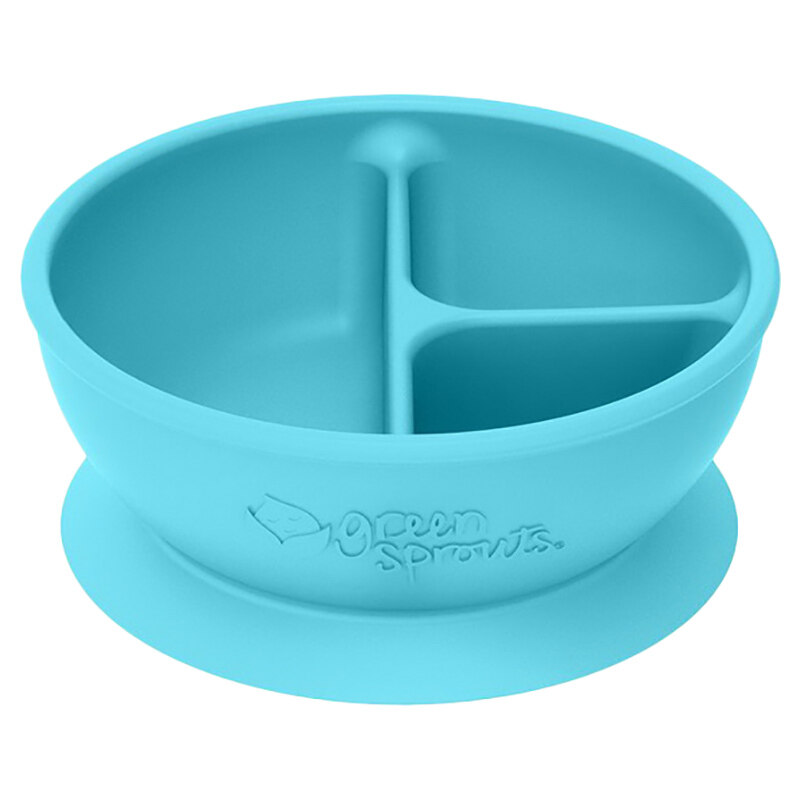 

Green Sprouts Learning Bowl, Aqua