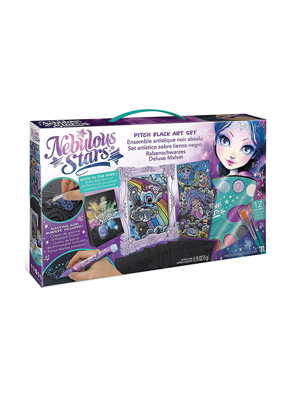 

Nebulous Stars Pitch Black Art Set, Arts & Crafts, Ages 7+