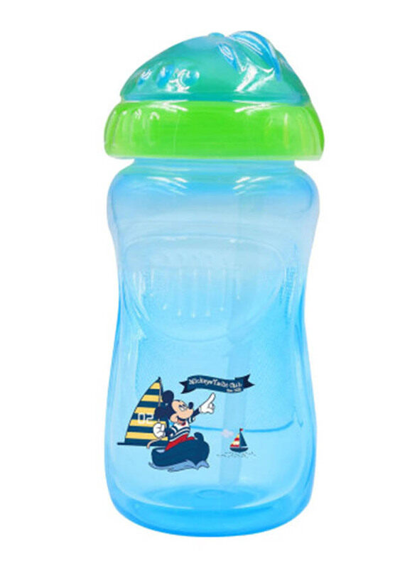 

Disney Mickey Mouse Straw Cup 360ml, Blue