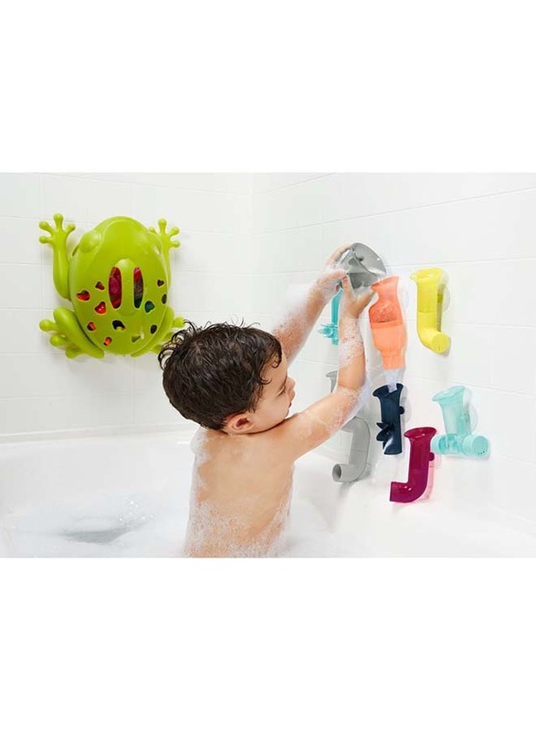 Boon Pipes Building Bath Toy, 5 Pieces, Assorted