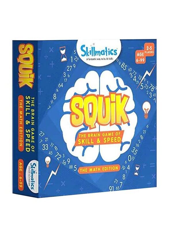 

Skillmatics Squick Math Edition, Ages 6+