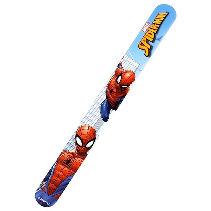 

Marvel Spiderman Printed Kids Silicone Slap Band For Kids Unisex, Blue