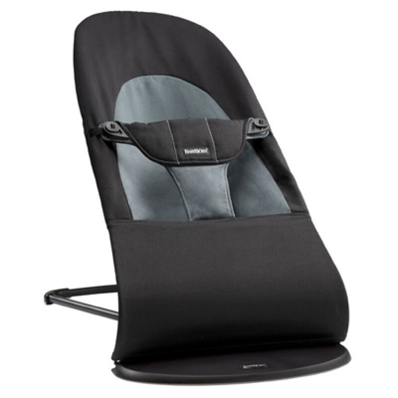 

BabyBjorn Cotton Balance Soft Bouncer, Black