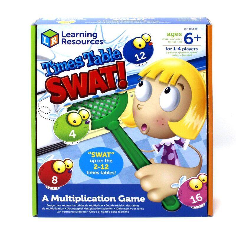 

Learning Resources Times Table Swat Multiplication Game Set, Ages 6+