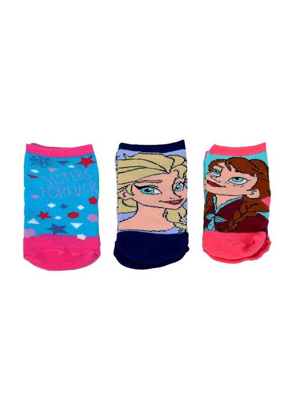 

Disney Frozen Kids Socks 3 Pieces, 2-4 Years, Multicolour