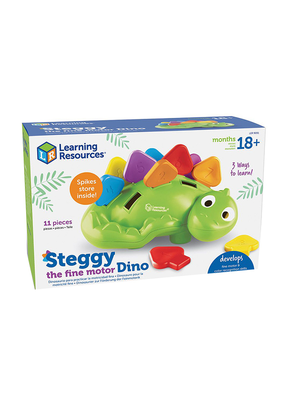 Learning Resources Steggy the Fine Motor Dino, Ages 2+