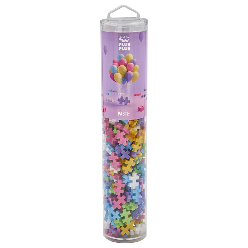 

Plus Plus Pastel Mix Tube, 240 Pieces, Ages 5+