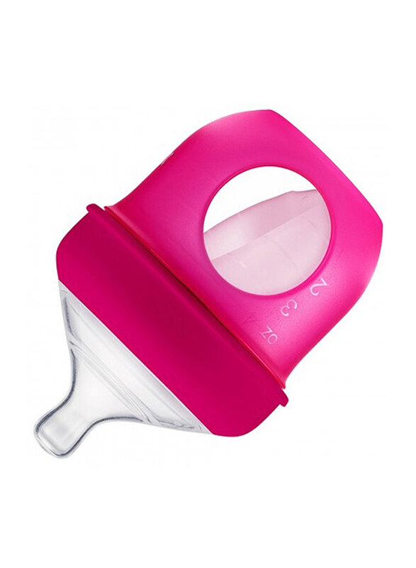 

Boon Nursh Silicone Bottle, 118ml, Pink