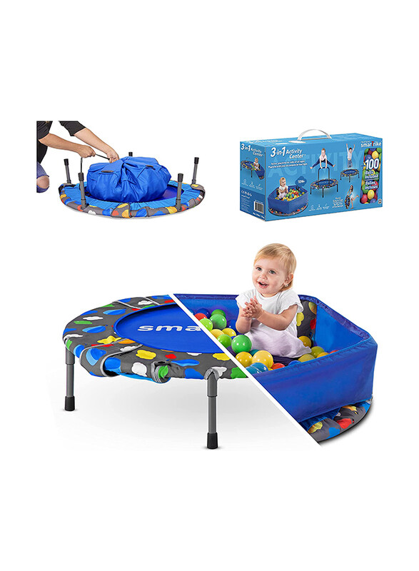 

SmarTrike Trampoline with Handle & Ball Pit, Ages 3+