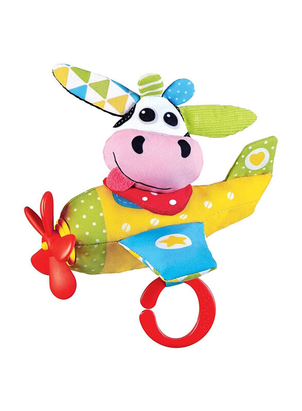 

Yookidoo Tap N Play Musical Plane Cow, For Ages 0 and Moth Above, Multicolour