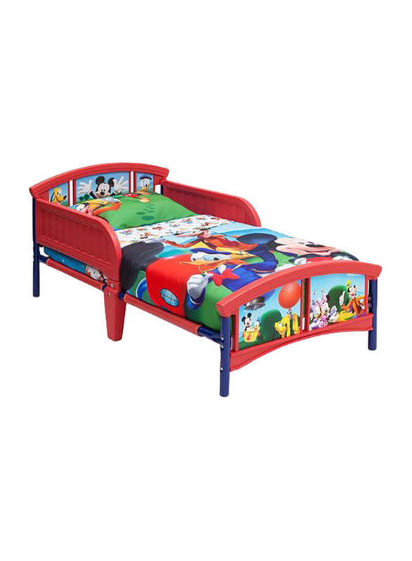 

Delta Children Mickey Mouse Plastic Toddler Bed, Red