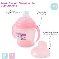 Disney Minnie Mouse Baby Spout Cup, 225ml, Pink