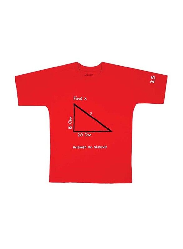 

Aiko Boys Stylish Printed T-Shirt, 5-6 Years, Red