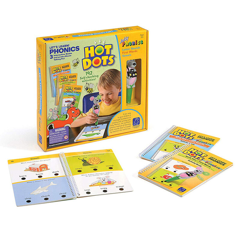 

Learning Resources Hot Dots Let's Learn! Phonics, Ages 3+