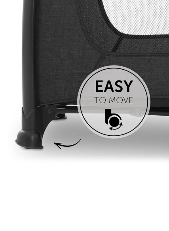 Hauck Travel Cots Play N Relax Center Baby Crib, Black