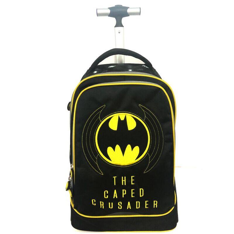 

Warner Bros Batman Premium Trolley Bag For Kids Unisex, Black/Yellow