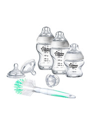 Tommee Tippee Closer to Nature Feeding Bottle Kit, Clear