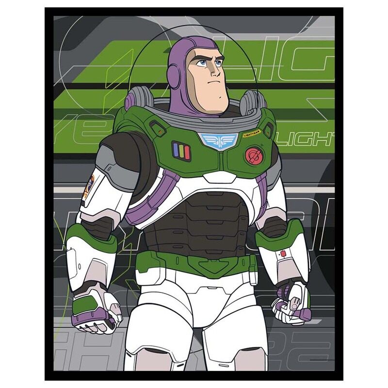 

Disney Lightyear Polar Fleece Blanket, Green