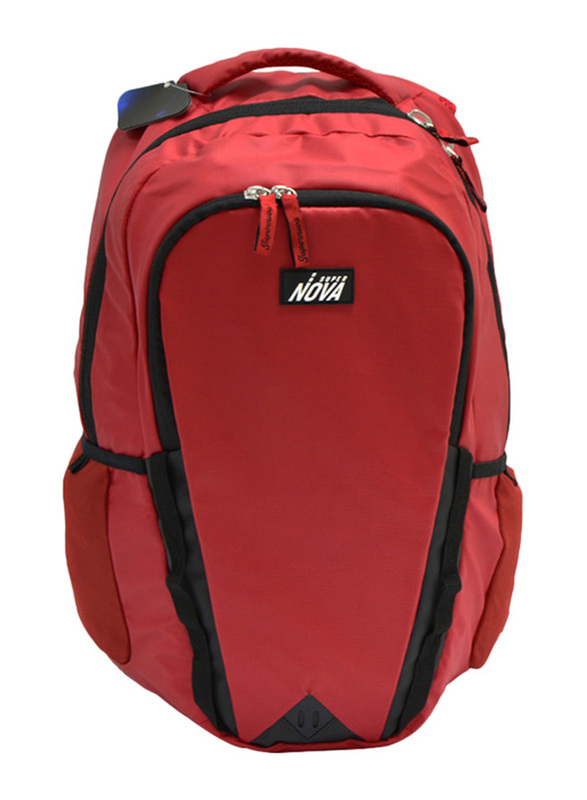 Trucare Supernova 2 Compartment Backpack, Red