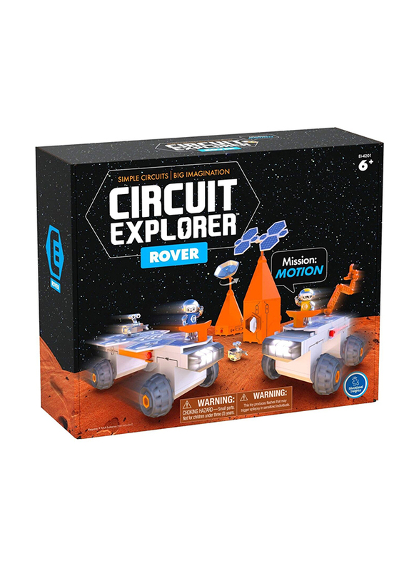 Learning Resources Educational Insights Circuit Explorer Rover Space Toy, Building Set, Ages 6+