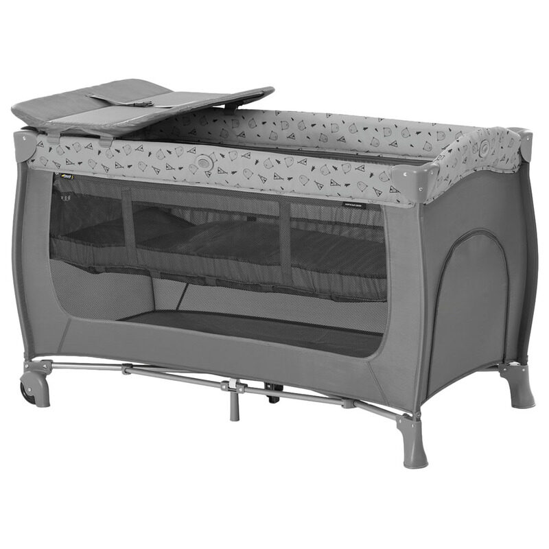 

Hauck Sleep N Relax Center Travel Cots, Nordic Grey