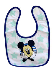 Disney Mickey Cotton Bibs 3pcs, Blue