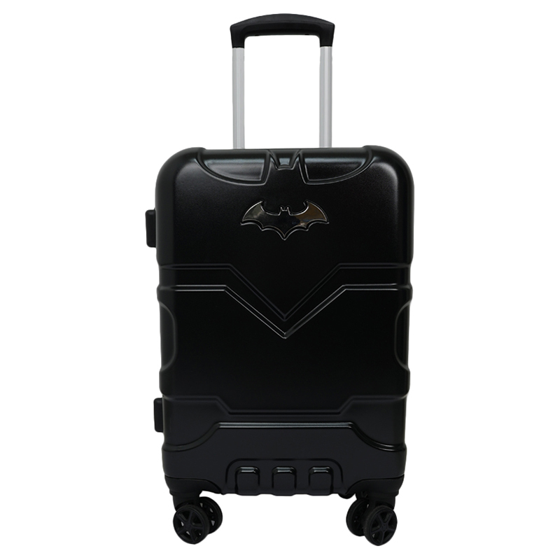 Warner Bros 4W Batman Luggage Trolley Bag Unisex, 61cm, Black