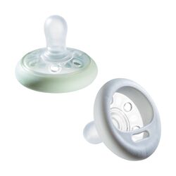 Tommee Tippee Breast Like Soother, 2 Piece, Assorted Colour