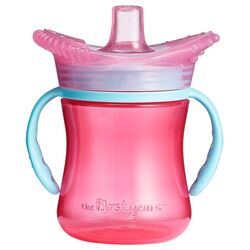 The First Years Teething Trainer Sippy Cup, Pink