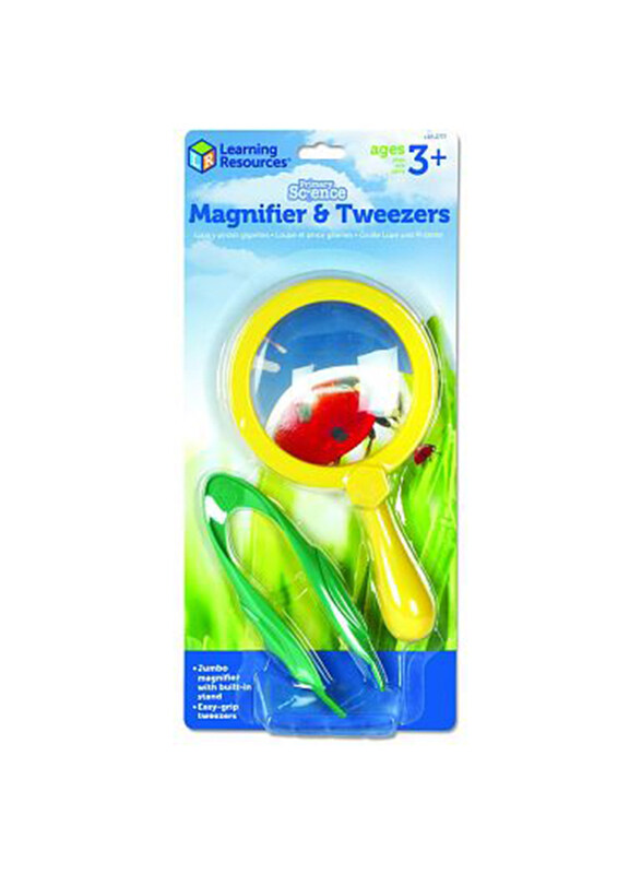 

Learning Resources Primary Science Magnifier Tweezer Set, Learning & Education, Ages 3+