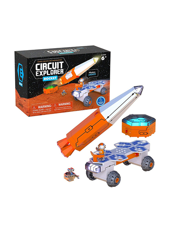 

Learning Resources Educational Insights Circuit Explorer Rocket Ship Space Toy, Building Set, Ages 6+