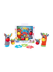Playgro Jungle Friends Gift Pack, BPA-Phthalate-Lead Free, Multicolour