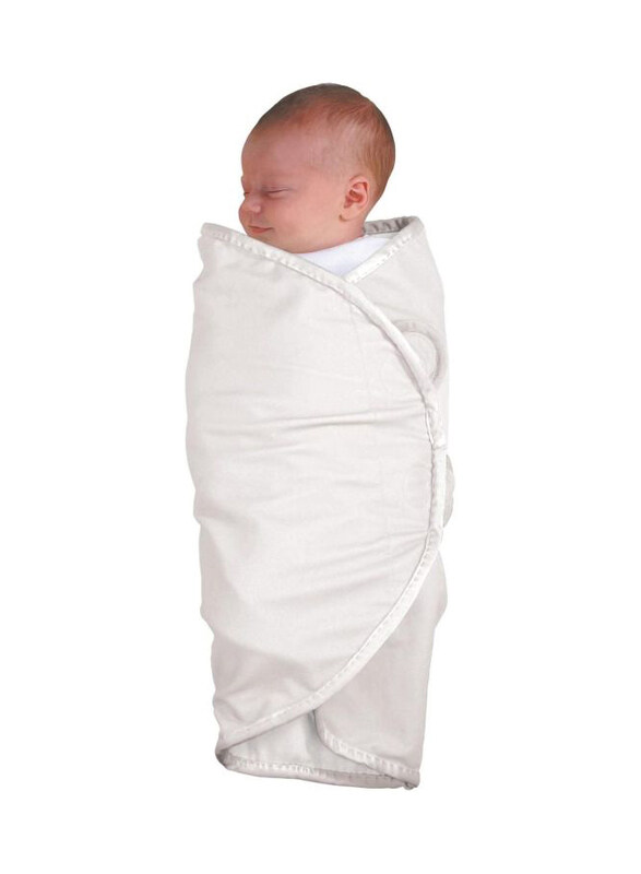 

The First Years Organic Cotton Swaddler 2-Pack, 0-2 Years, White