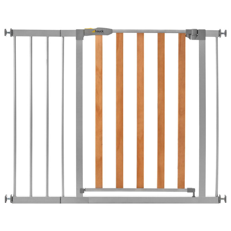 

Hauck 21cm Woodlock 2 Safety Gates with Extension, Silver