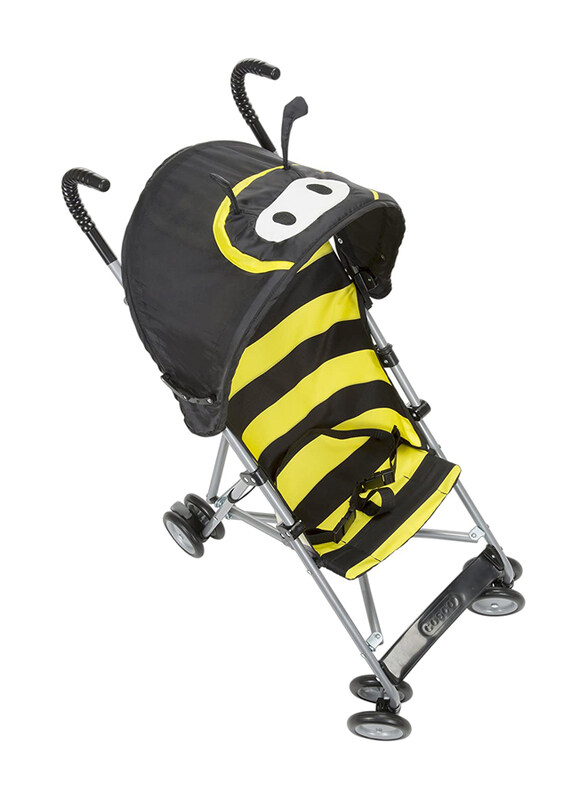 

Cosco Character Umbrella Stroller with 3D Canopy Bee, Multicolour