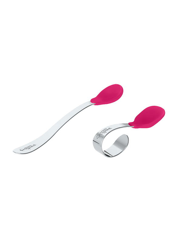 Green Sprouts Learning Spoon Set, Pink
