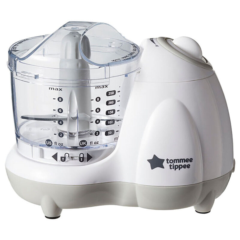 

Tommee Tippee Mini Blend Baby Food Blender, White/Clear