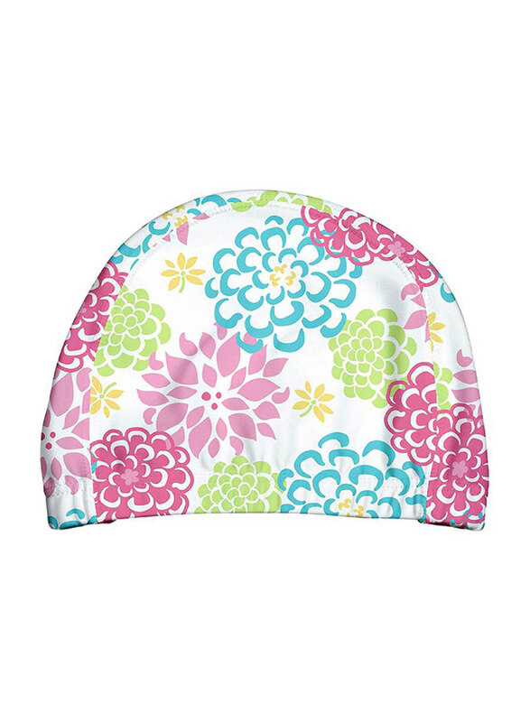 

Green Sprouts Zinnia Swim & Sun Cap for Baby, 2-4 Years, White