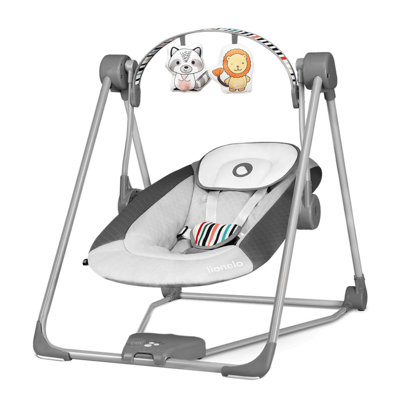 

Lionelo Otto Swinging Chair, Grey/White