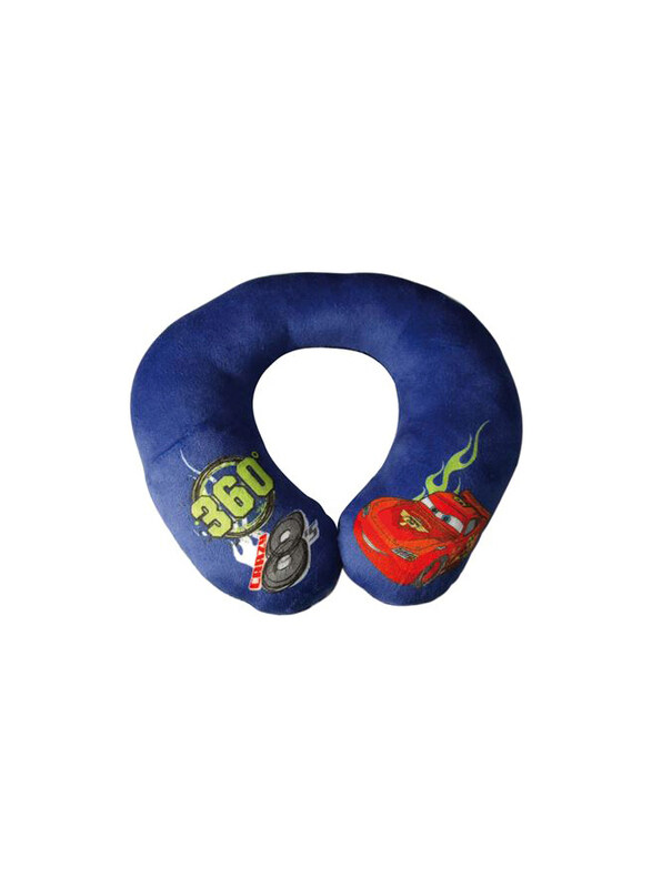 

Kauffman Cars Embroidered Neckpillow, Blue