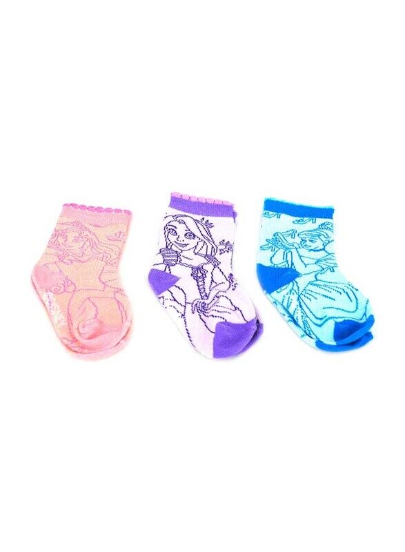 

Disney Princess Socks 3 Pieces, 5-8 Years, Multicolour