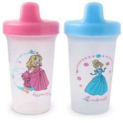 Disney Baby Sippy Cup, 2 Piece, 300ml, Pink/Blue