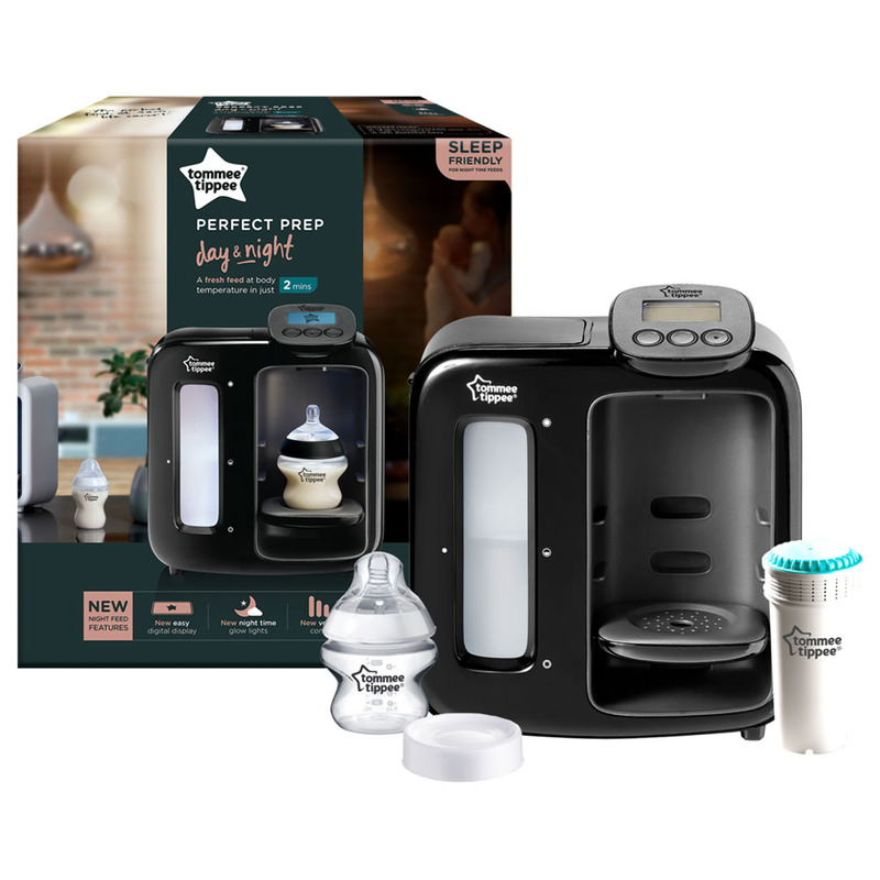 Tommee Tippee Perfect Prep Day & Night, 0+ Months, Black