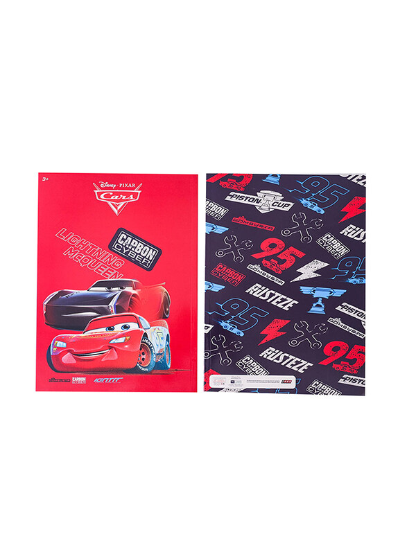 

Disney Cars Super Charge Arabic Notebook, A4 Size