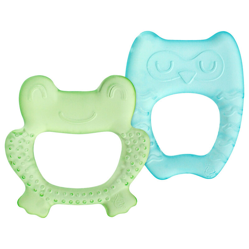 

Green Sprouts 2-Piece Set Cool Nature Teether for Kids, Multicolour
