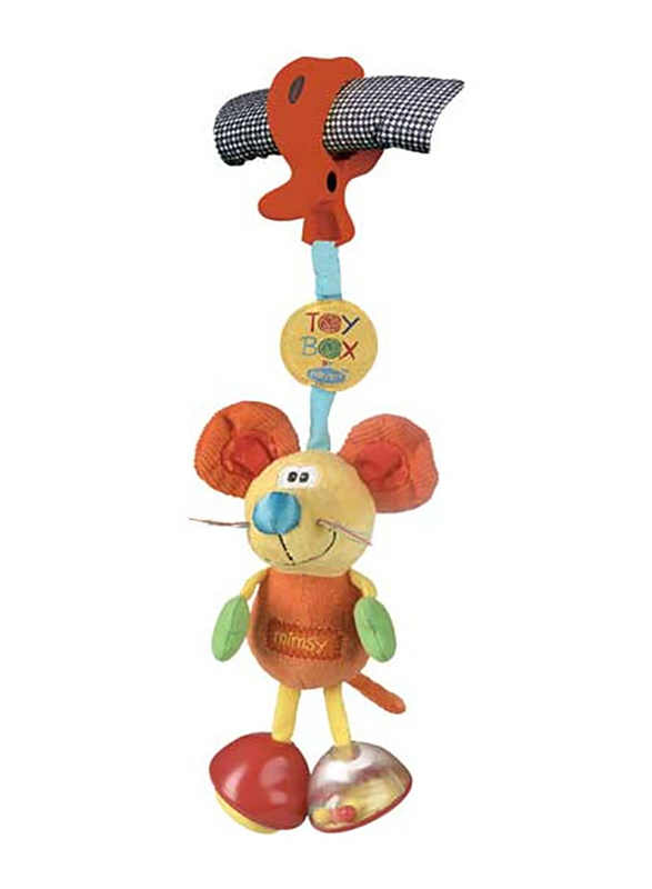 Playgro Toy Box Dingly Dangly Mimsy Toy, Multicolour