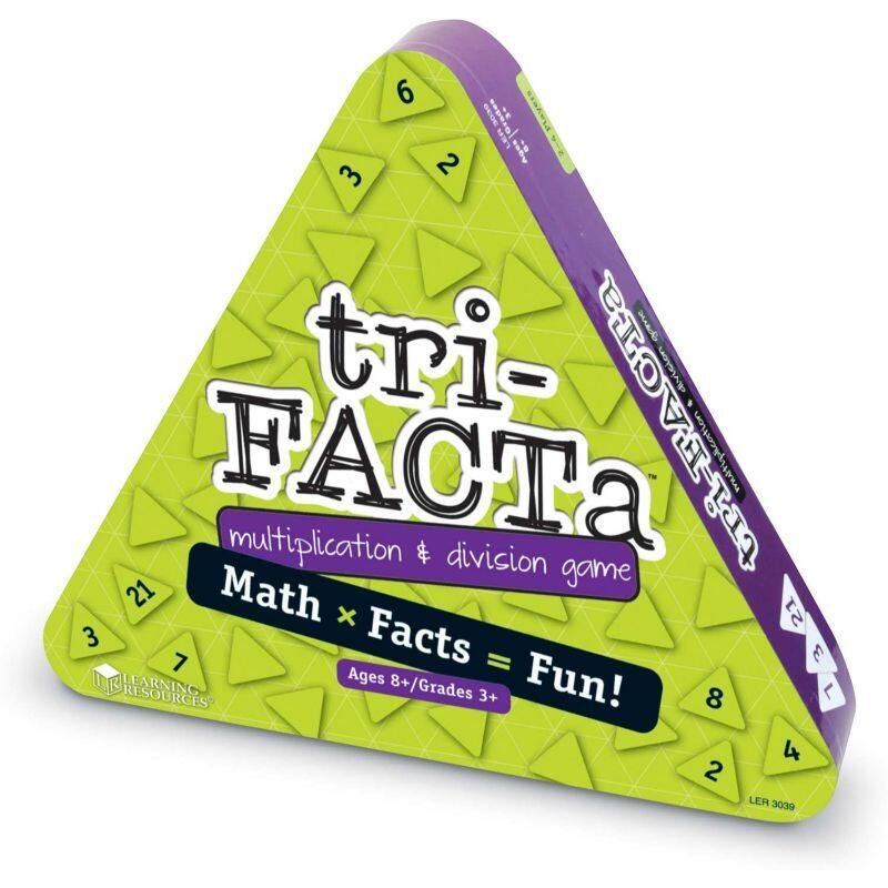 

Learning Resources Tri-FACTa Multiplication & Division Maths Game, Ages 8+