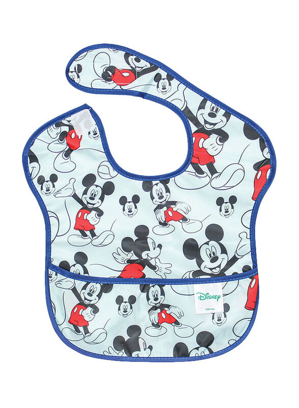 

Bumkins Disney Super Bib Mickey Classic, White/Blue